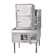 Town Food Equipment YF-STMR-SS 4-Pan Gas Convection Steamer Range