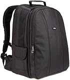 AmazonBasics DSLR and Laptop Backpack - Orange interior