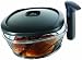 Vacuvin Instant Vacuum Marinater Container Plastic Clear Black 2.5 Litre 10 cm x 26.5 cm x 26.5 cm