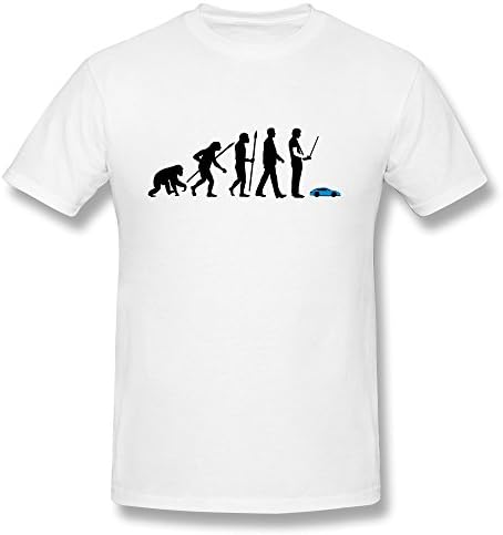 BRE Men's Evolution Model Auto T-Shirt - M White