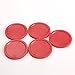 Vktech 5Pcs Red 2-inch Mini Air Hockey Table Pucks 50mm Puck Children Table New