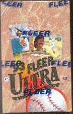 1993 MLB Fleer Ultra Baseball Trading Cards Unopened Box