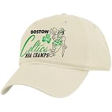 Twins Enterprise Boston Celtics Natural 2008 NBA Champions 17-Time Champs Adjustable Slouch Hat