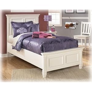 TILLSDALE WHITE TWIN PLATFORM PANEL FOOTBOARD BY ASHLEY