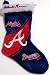 MLB Holiday Stockings - Atlanta Braves