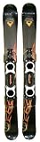 Maui & Sons Flame Snow Blades mini skis & Bindings 99cm