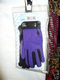 SSG GLOVE HORSE RIDING CHILDS SHOW GLOVES TACK PURPLE