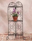 Metal Corner 3 Tier Shelf