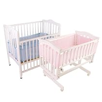Breathablebaby Breathable Bumper for Portable and Cradle Cribs, Blue
From BreathableBaby
