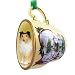 image 26 - Sheltie Christmas Ornament Holiday House Cup of Tea