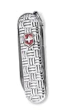 Victorinox Swiss Army Classic Pocket Knife (Sterling-Basketweave Pattern)