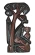 Wood wall adornment, 'Farm Woman' Wood wall adornment, 'Farm Woman'