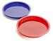 SiliconeZone 11-Inch Deep Tart Pan, Red