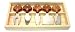 Kitchen & Housewares : Woodard & Charles 5-Piece Rosewood Handle Specialty Cheese Knife Set in Wooden Crate