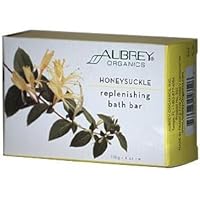 Aubrey Organics - Honeysuckle Rose Vegetal Soap Bath Soap, 3.6 oz bar soap