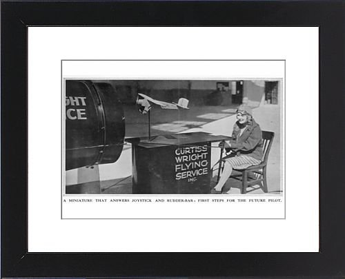 Framed Prints of First Steps for the Future Pilot from Mary Evans