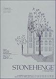 Stonehenge Paper Pad 100% Cotton 250 grms 18 x 24 inch White 12 sheets