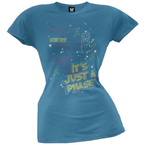  Star Trek - Just A Phase Juniors T-Shirt