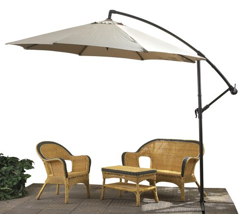 Cantilevered Umbrella Natural