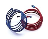 Edelbrock / Russell 639270 Blue Aluminum Fuel Line