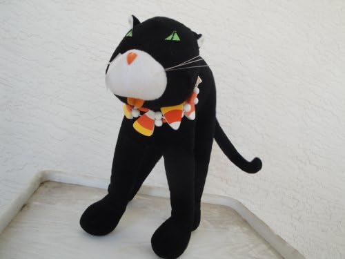 Black Cat with Candy Corn (not real candy)