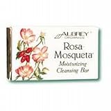 Aubrey Organics - Rosa Mosqueta Moisturizing Cleansing Bar, 3.6 oz bar