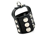 M2m Ball Divider, Leather With Weight Pull, 2-inch, Black