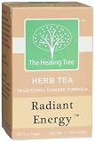The Healing Tree Traditional Chinese Formula Herb Tea, Radiant Energy, 20-Count Tea Bags (Pack of 6)