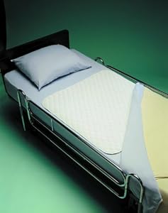 Invacare Reusable Bed Pads 34 x 36 in./Absorbs 1000 cc/Bulk