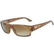 Arnette Wager Men's Polarized Designer Sunglasses/Eyewear - 2025/T5 Striped Havana/Gradient Brown