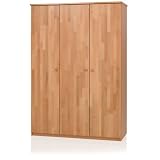 Herlag H1912-0000 - Kleiderschrank Leon 3-t&uuml;rig