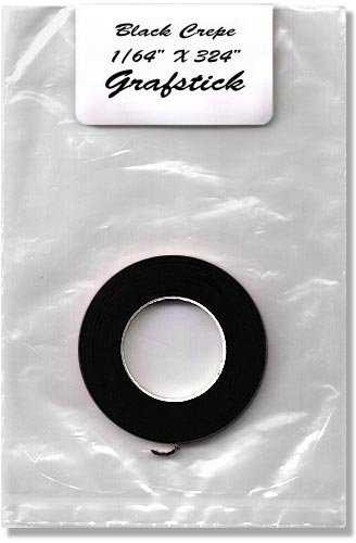 Tape - Single - Crepe - Black - 1 64 Tape - Single - Crepe - Black - 1 64