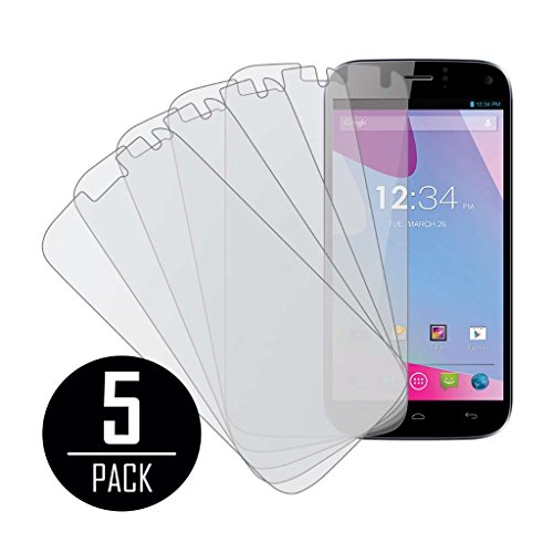 MPERO Collection 5 Pack of Matte Anti-Glare Screen Protectors for BLU Life One X