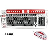 Thermaltake Keyboard&mouse Sil/Red