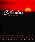 Calculus: A New Horizon, Vol. 3 (6th Edition)