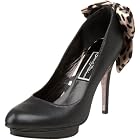 Beverly Feldman Black Out Platform Pump