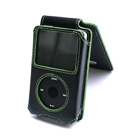 Eco-nique - "Climate Positive / Eco-Friendly" - Premium Napa Leather Cover Case For Apple iPod Classic - 160GB