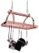 Kitchen & Housewares : Enclume PR1nbwg-CP Classic Rectangle No Center Bar with Grid Premier Ceiling Rack, Copper