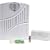Sunnybell ST60 3-Tone 16-Channel Wireless Doorbell With Strobe Light