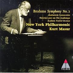 Brahms: Symphony No. 2; Academic Festival Overture