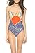 GoLoveY Womens Fashion One Piece Swimsuit Bandage Swimsuits Lace Up Bathing Suit