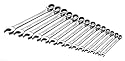 SK 89700 14 Piece 6-Millimeter to 19-Millimeter Reversible G-Pro Metric Ratcheting Wrench Set
