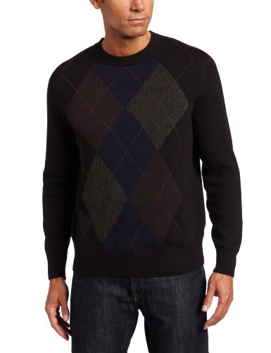 Dockers Men's Fancy Crew Neck Sweater