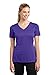 SPORT-TEK Women's PosiCharge Competitor V-Neck Tee Purple