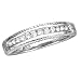 14K White Gold 1/4 ct. Diamond Bridal Wedding Band