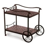Amazon Tea Cart Finish: Mocha Stone Amazon Tea Cart Finish: Mocha Stone