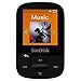 SanDisk Clip Sport 8GB MP3 Player with LCD Screen and MicroSDHC Card Slot- Black - SDMX24-008G-G46K (Renewed)