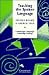 Book Teaching the Spoken Language (Cambridge Language Teaching Library)
