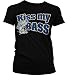 Kiss My Bass Juniors T-shirt, Hilarious Funny Fishing Juniors Shirt
