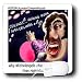 Londons Times Funny Music Cartoons - Michaelangelo, Nighclub Singer And Fairly Good Painter - Mouse Pads Image
